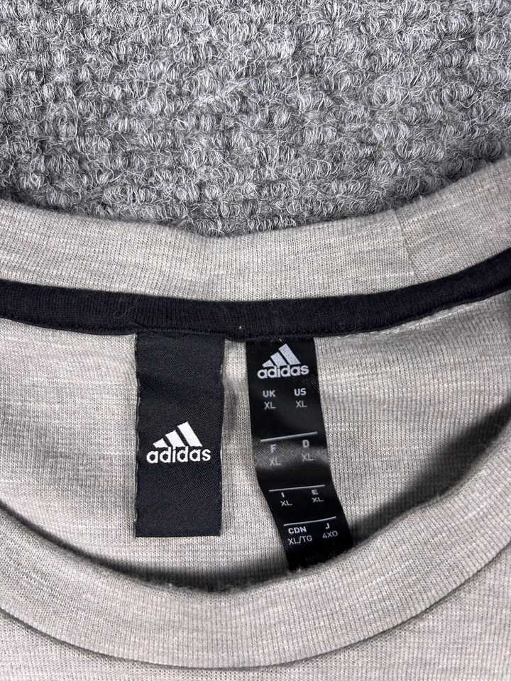 Nashville Predators Sweatshirt Mens XL Gray NHL Hockey Adidas Pullover - Image 3 of 4