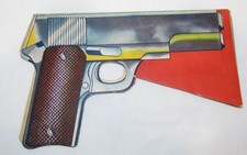 1950's Cardboard Pop Gun