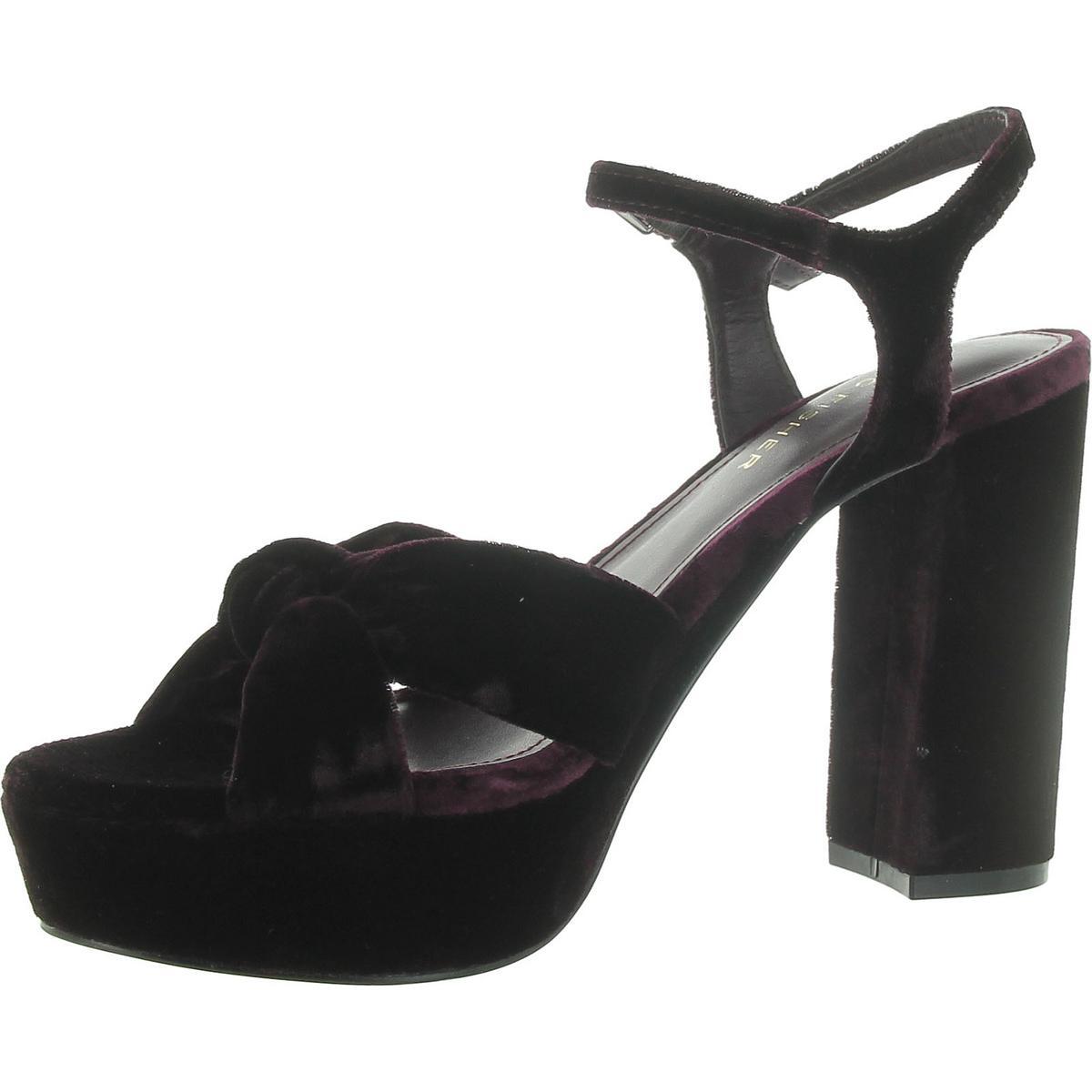 Marc Fisher Womens Purple Platform Sandals Shoes 6.5 Medium (B,M) BHFO 0893