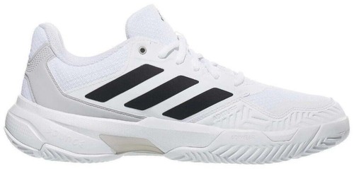 adidas CourtJam Control 3 M Cloud White Core Black Tennis Shoes IF7888 Men Sz 9 adidas CourtJam Control 3 M Cloud White Core Black Tennis  main image 4
