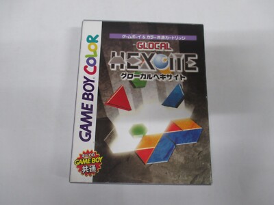 GB -- GLOCAL HEXCITE -- New!! Box. Game Boy, JAPAN Game