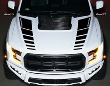 Hood Vinyl Decals Graphics Stripe - Ford Raptor F-150