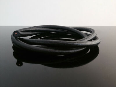 Retro Textil Zündkabel schwarz Ignition Wire Cable black Câble d'allumage 1m