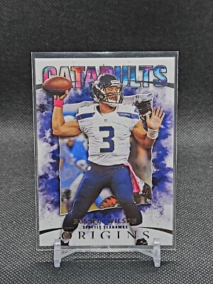 2021 Panini Origins Catapults Russell Wilson #C-4. Combined Postage Available