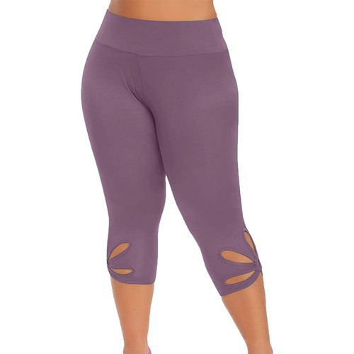 Women High Waist Yoga Pants ummy Control Workout Running Yoga Leggings Trousers - Picture 49 of 60