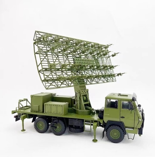 1/30 China HOWO / Steyr 91 Radar military vehicle Truck Dealer diecast model - Picture 5 of 5