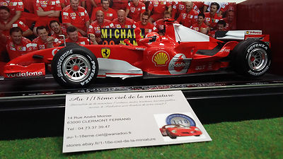 Ferrari 248 F1 2006 - Schumacher 90e Victoire - Hot Wheels Elite 1/18 - Mattel