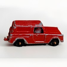 Vintage Tootsie Toy Red Panel Truck | 1:64 Die-Cast Collectible | Made in USA