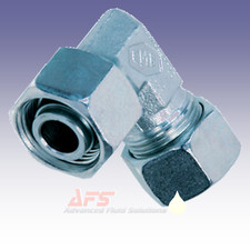 Hydraulic EWV ELBOW Metric Tube Adjustable Compression Fitting Coupling Union 