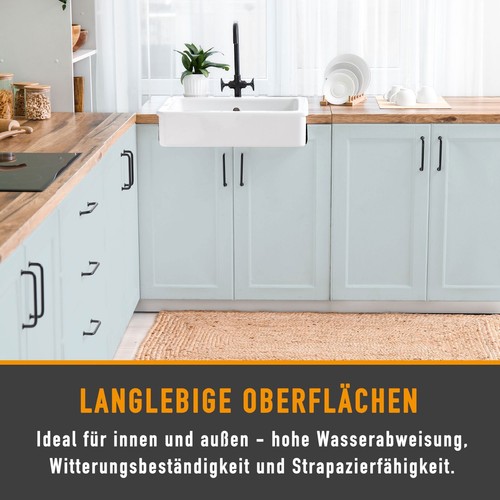 SEEBAUER vernice opaca fai da te per interni ed esterni - vernice ibrida per legno metallo plastica - Foto 143 di 168