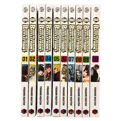 Blockade Battlefront Manga English Vol 1-10 FULL/LOOSE SET by Yasuhiro Nightow