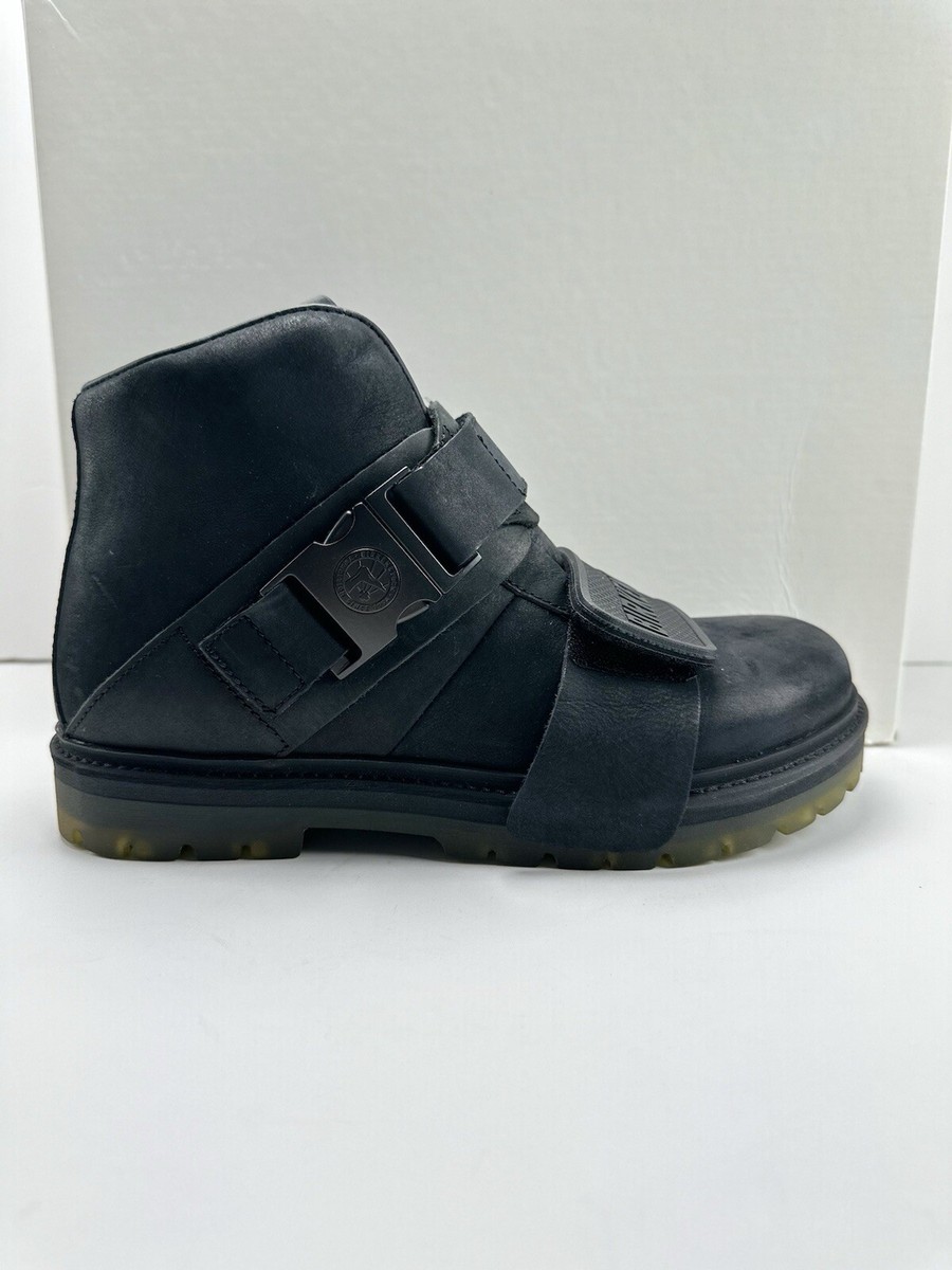 Rick Owens x Birkenstock Ankle Boots UK7/EU40 Black Leather