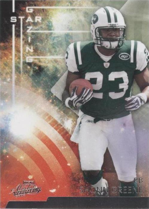 2009 Playoff Absolute Memorabilia Shonn Greene #6 - 1 of 2