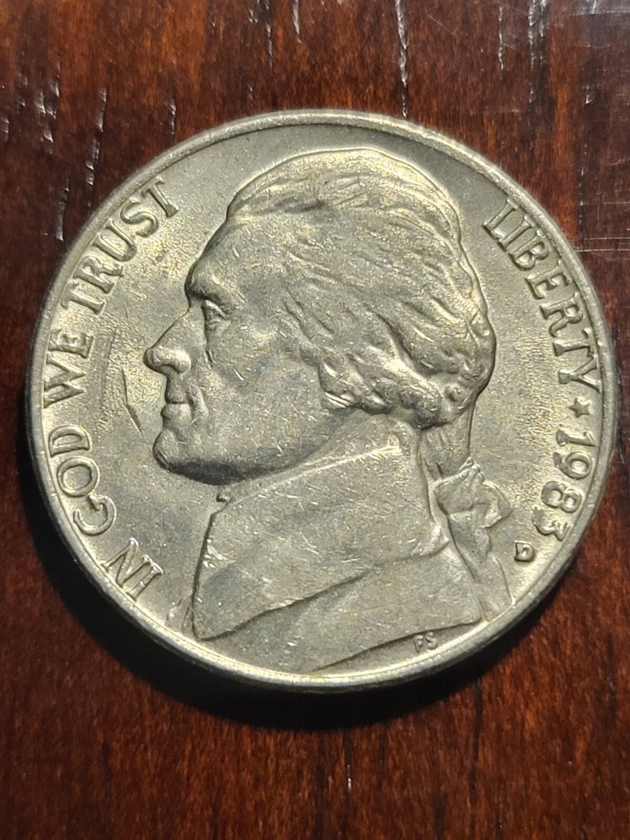 Check This Out 1983-D Jefferson Nickel Full Steps DDO/ DDR Fine