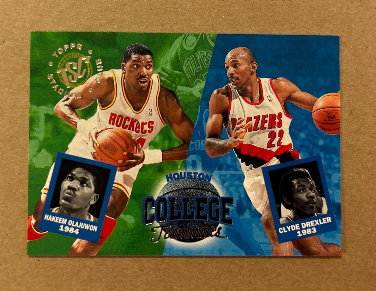 1994-95 Stadium Club #104 Hakeem Olajuwon / Clyde Drexler 