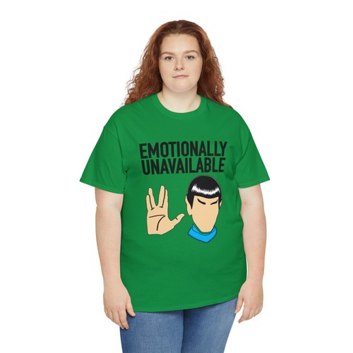 Emocionalmente No Disponible | Unisex | Algodón Pesado | Camiseta | Spock | Vulcano - Imagen 81 de 86