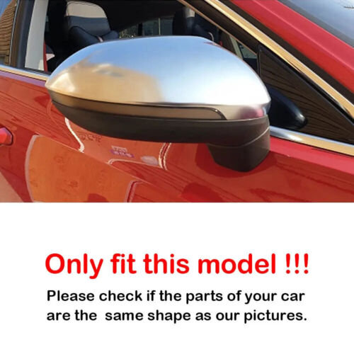 For Volkswagen VW Passat B8 2017-2019 Rearview Side Mirror Cover Wing Cap Trim - Picture 2 of 8