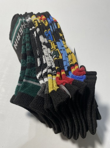 Harry Potter 6 Pairs Kids No Show Socks Size S/M Shoe Size 9-3 - Picture 4 of 7