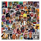 50 Eminem 2Pac NWA Snoop Hip Hop Rapper Stickers Laptop Bag Case Skateboard