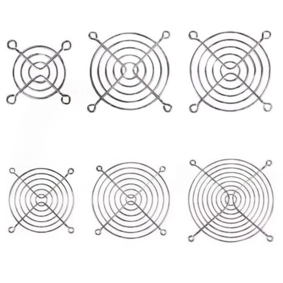 for PC Case Computer Cooling Fan Heat Sink Protection Metal Finger Grill Guard - Image 3 of 4