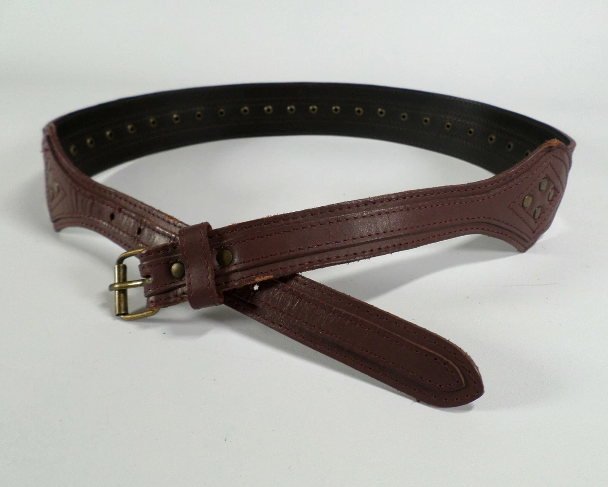 French Connection Genuine Leather Wide Tan Brown Belt Size S French Connection Leather Belts for Women | eBay main image 4