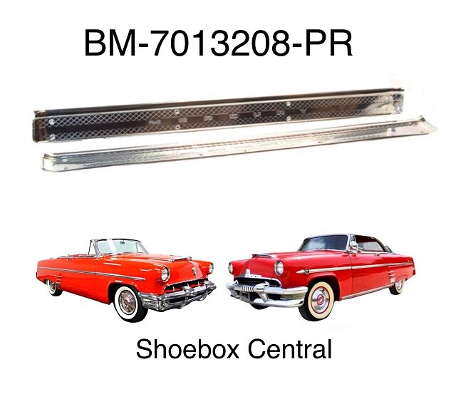 1952 1953 1954 Mercury Two Door Scuff Sill Plates NEW Pair | eBay