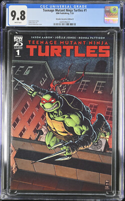 Teenage Mutant Ninja Turtles #1 Darrick Robertson Variant CGC 9.8
