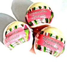 3 BATH BODY WORKS BATH FIZZY WATERMELON LEMONADE 4.6 OZ / 130 g NEW
