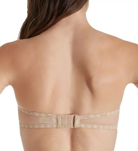 b.tempt'd Wacoal Faithfully Yours Strapless Bra 954108 - Au Natural - Size 34C - Picture 8 of 9