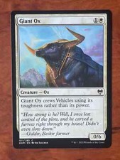 Giant Ox MTG Magic the Gathering Card LP Lightly Played KHM