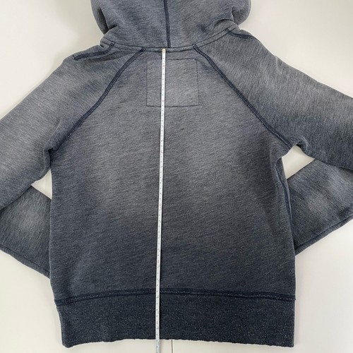 Sudadera con Capucha Abercrombie & Fitch Mujer Azul Medio Pullover Manga Larga Bolsillo Frontal - Imagen 10 de 12