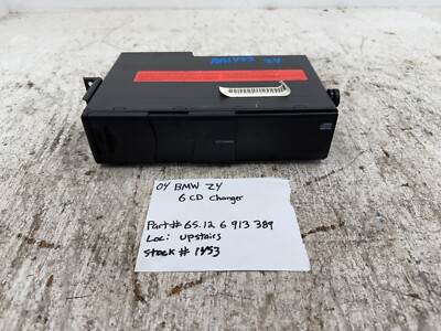04 BMW Z4 E85 E86 OEM 6 DISC DISK CD CHANGER 65.12-6913389 | eBay