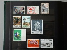 timbres Belgique : 1977 - 1979 Cob n° 1843 à 1848, 1851, 1939, 1946  NEUF **