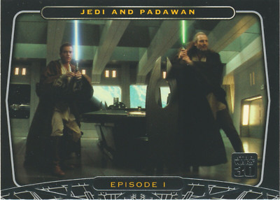 2007 Topps Star Wars 30th Anniversary #46 Jedi And Padawan