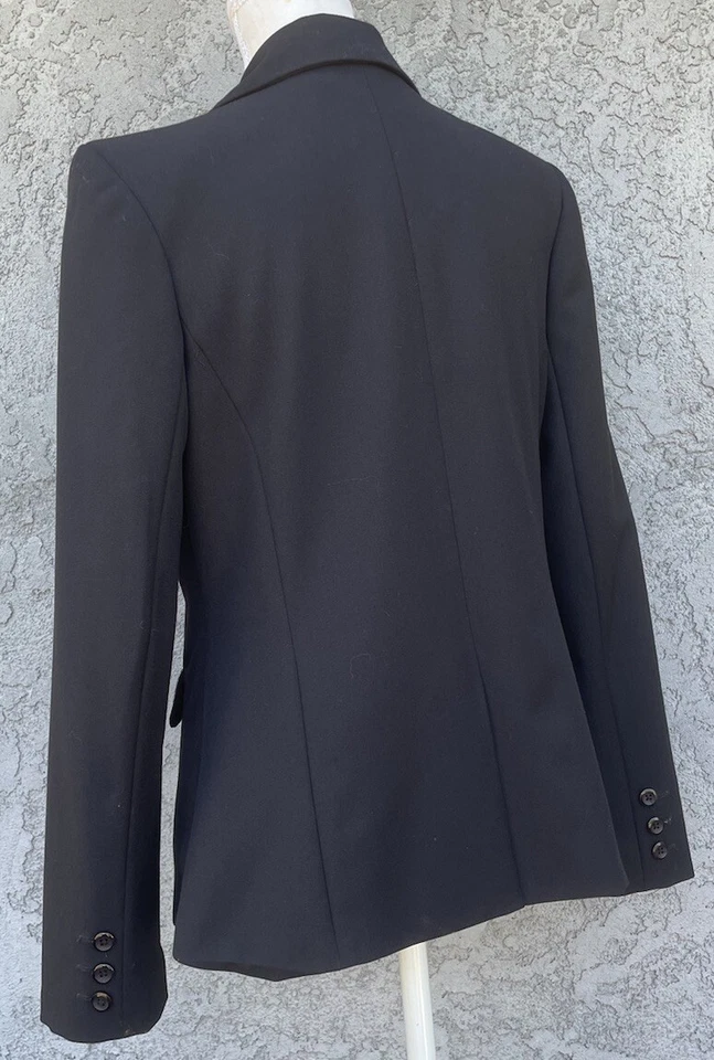 Черный костюм куртка Blazer метафора женщин карьера Sz 6 черный Workwear - Изображение 3 из 4