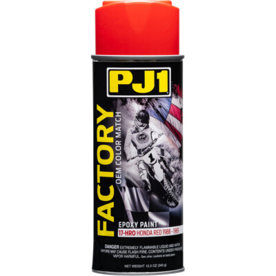 PJ1/VHT Factory OEM Color Match Epoxy Paint, Honda Red 1988