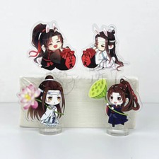 4pcs MDZS Anime Mo Dao Zu Shi Wei Wuxian Lan Wangji Acrylic Stand Collection