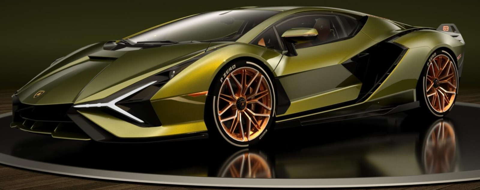 Lamborghini Race Car Hypercar w/Orig.Wheels Rims Custom Built1:18SCALE MODEL