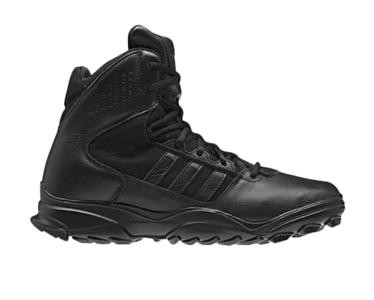 Adidas GSG 9.7 Tactical Hiking Black Leather Boots Mens Size 10