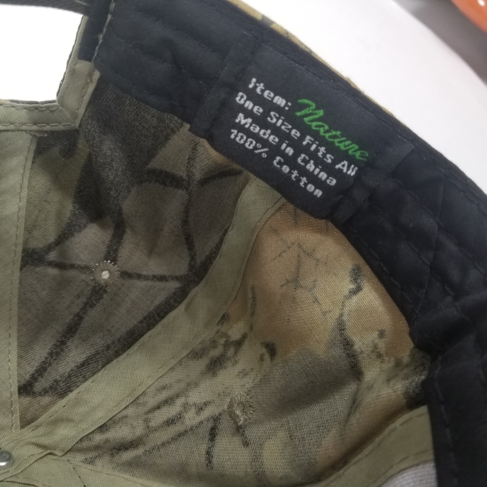 Samuel Engineering Camo Adjustable Baseball Cap H… - image 7