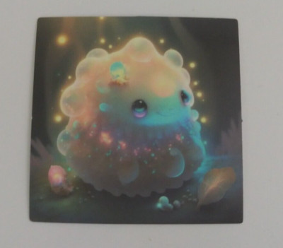 Colorful Cute Fantasy Creatures Sticker 1 7/8'' (Y)