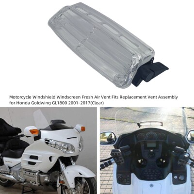 Motorcycle Windshield Windscreen Fresh Air Vent For Honda