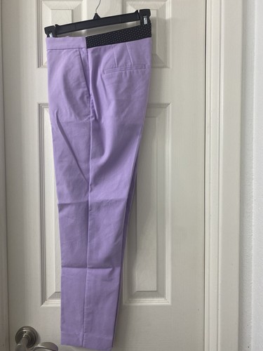 Zara Purple Jogger Waist Trousers | eBay
