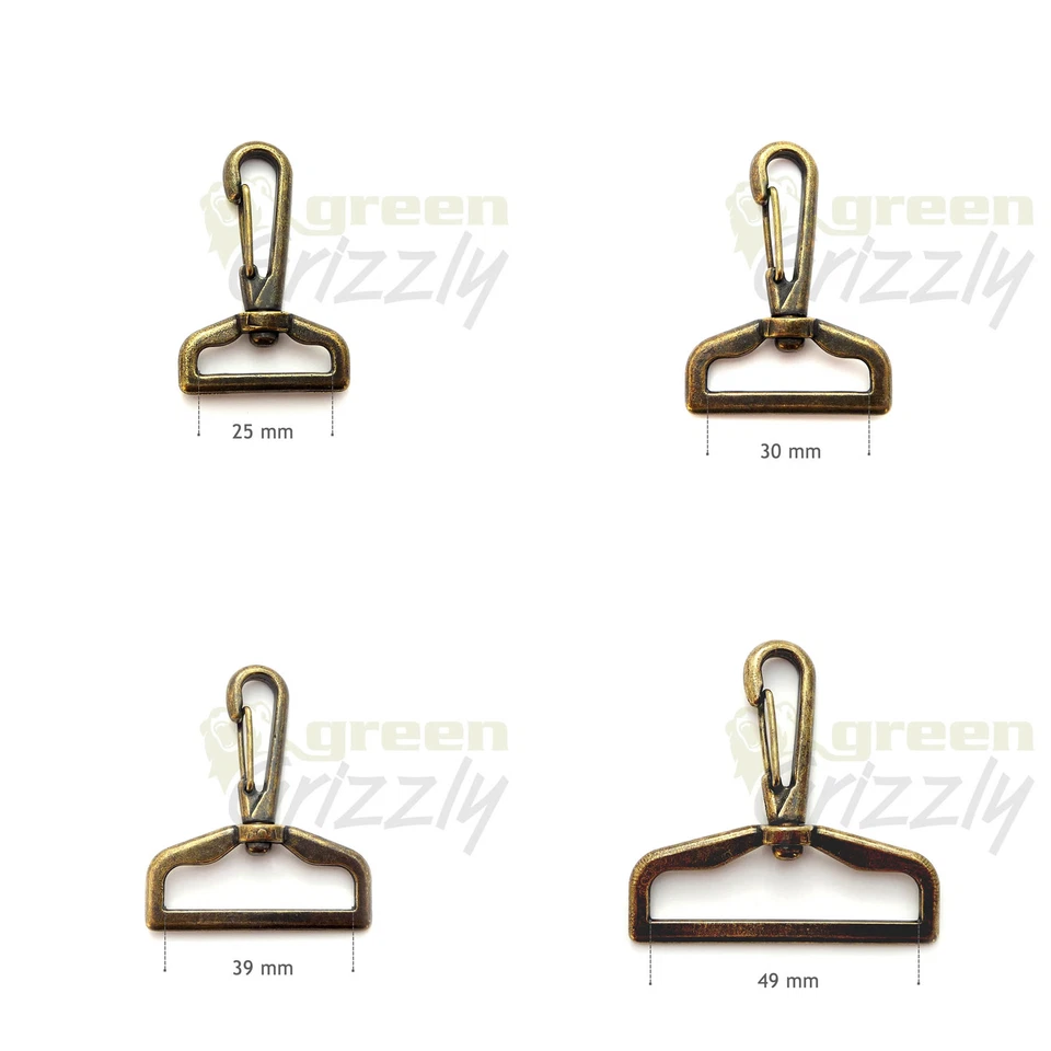 Bag Clasps Lobster Swivel Trigger Clips Snap Hook, AJ4 - Image 3 of 3