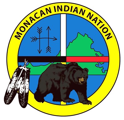Monacan Indian Nation Virginia 4'' Decal