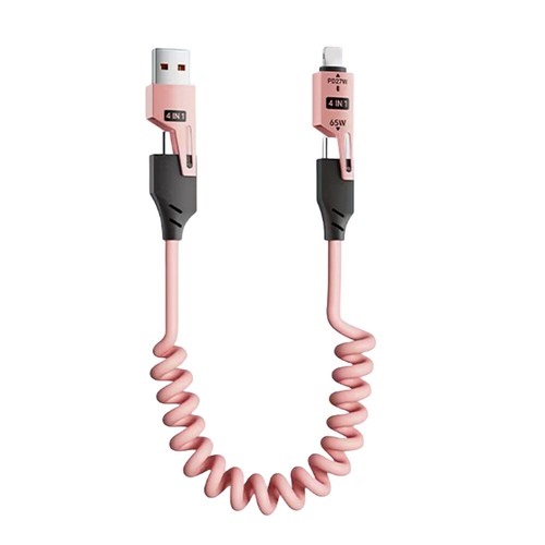 4in1 USB Type-C Cable Data Cord Super Fast Charging Cable For iPhone Samsung - Picture 11 of 19