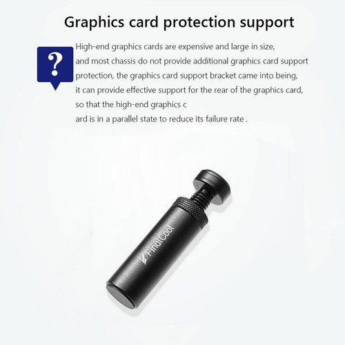 FinalCool XKZ58 Magnetic Telescopic Graphics Card Holder Jack (Black) - Photo 9/12