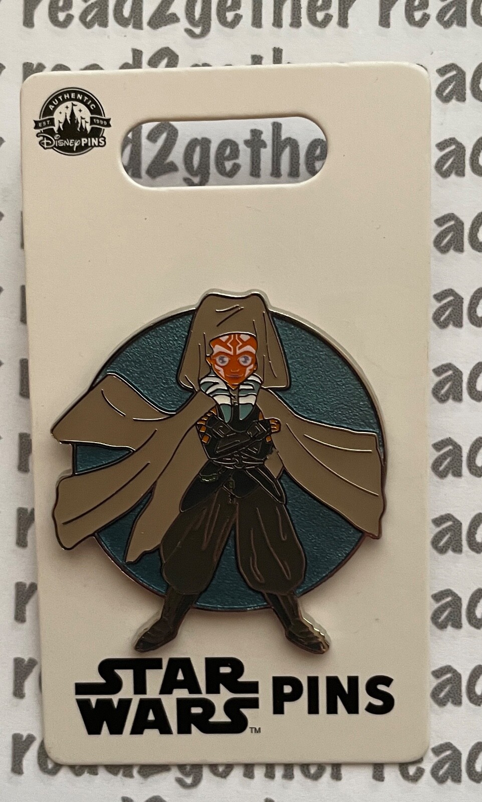 Disney Pin Star Wars Ahsoka Tano Jedi Clone Wars Mandalorian