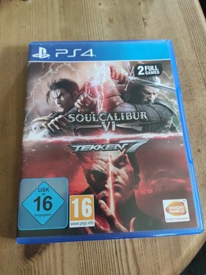 Soulcalibur VI + Tekken 7 (PS4, 2021) Guter Zustand 