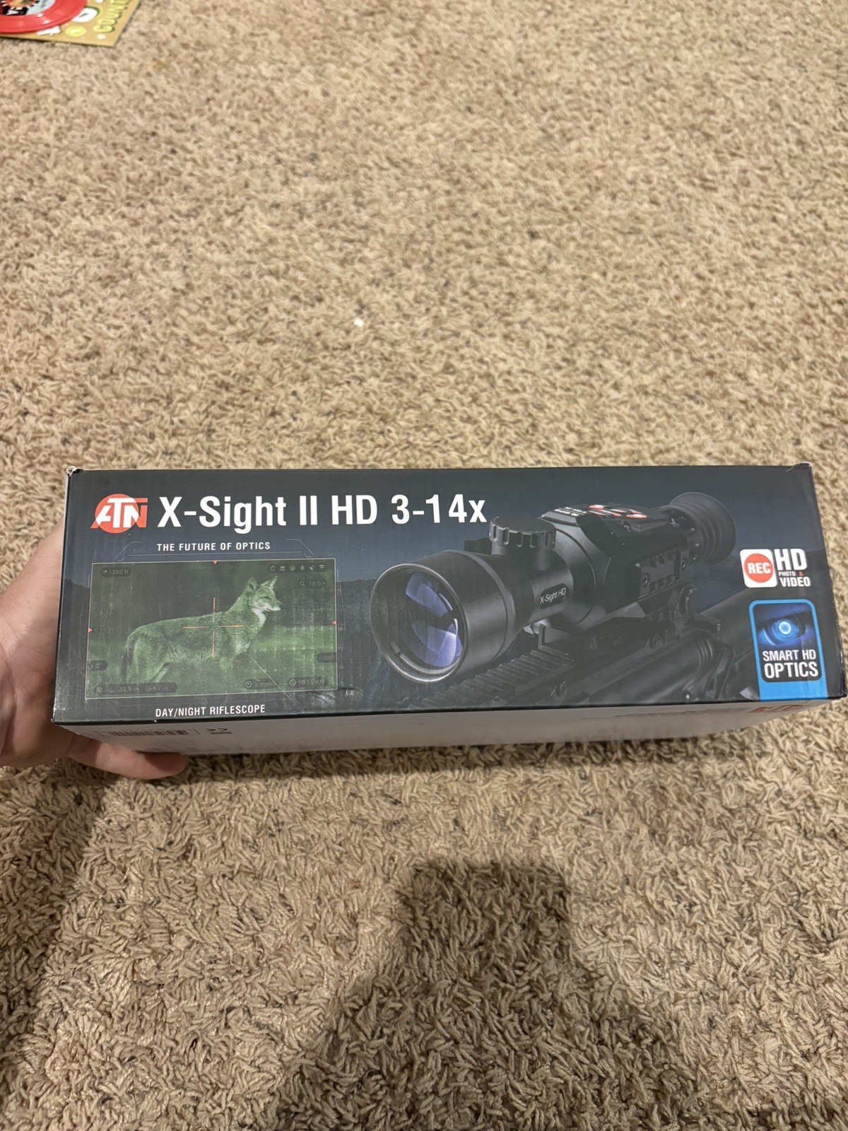 New  ATN X-Sight II HD 3-14x Day/Night Rifle Scope 